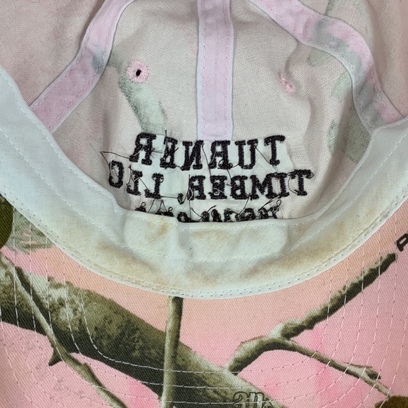 Turner Timber Baseball Hat Womens OSFA Pink Realtree Camo Adjustable Strapback - Picture 15 of 17